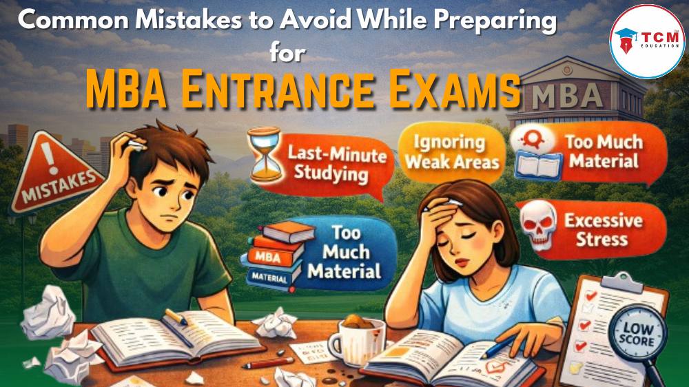 Common Mistakes to Avoid While Preparing for MBA Entrance Exams